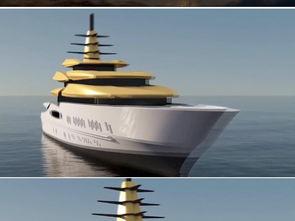 游船的视频,畅游水面的悠闲时光