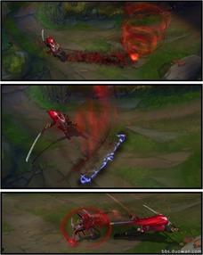 亚索腥红之月视频,剑舞狂潮,月影降临